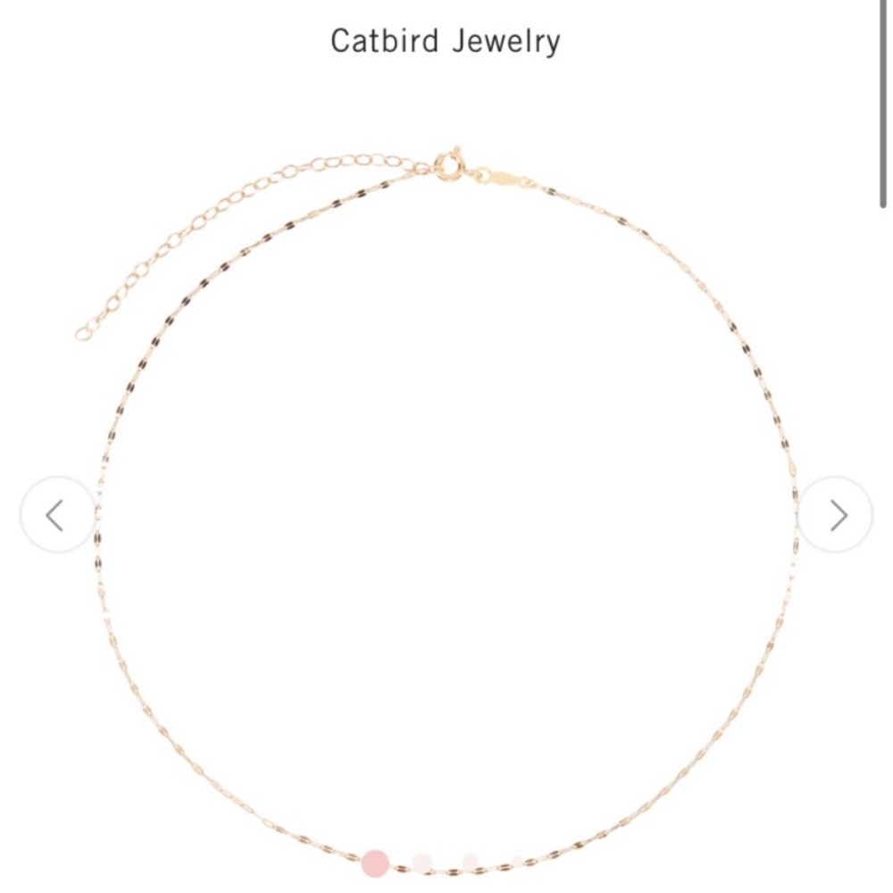SOLD ! Catbird Tinsel Chain Necklace Choker 16.75” - Picture 11 of 11